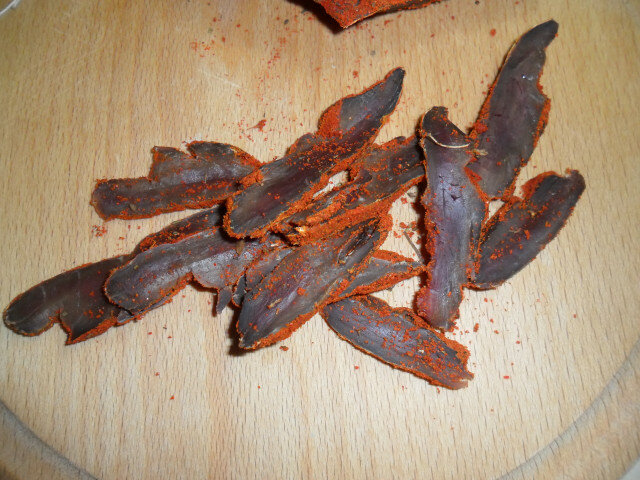 Pastramă de casă din inimă de porc
