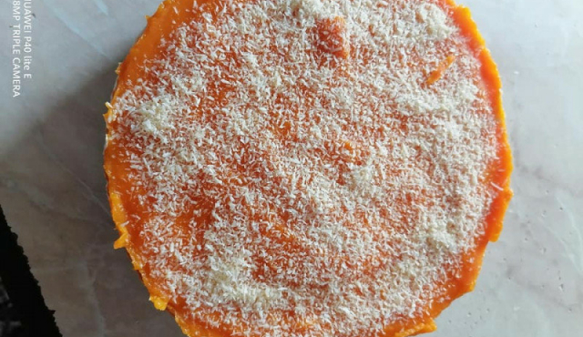Prăjitură de casă cu dovleac