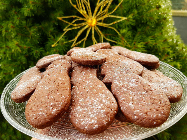 Prăjituri cu cacao de Crăciun