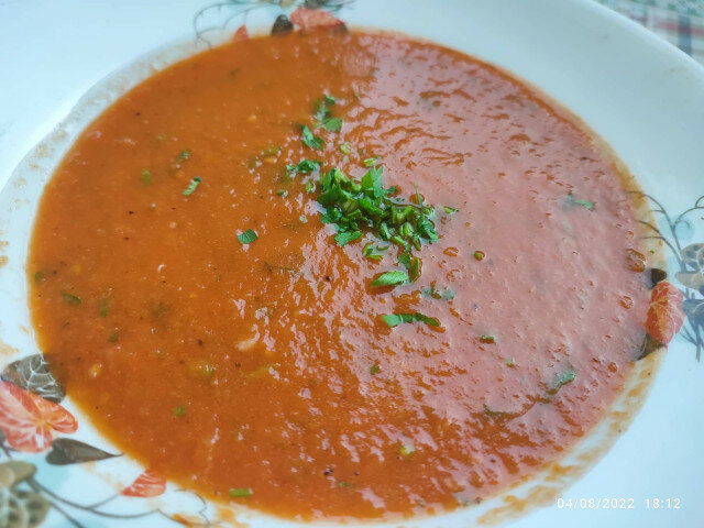 Supă delicioasă de roșii după rețeta mamei