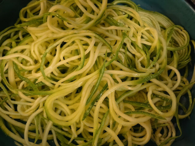Spaghete de dovlecei