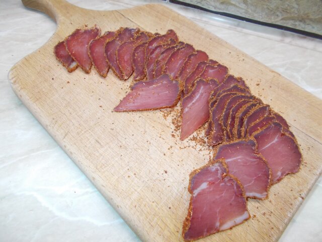 Pastramă din pulpă de porc