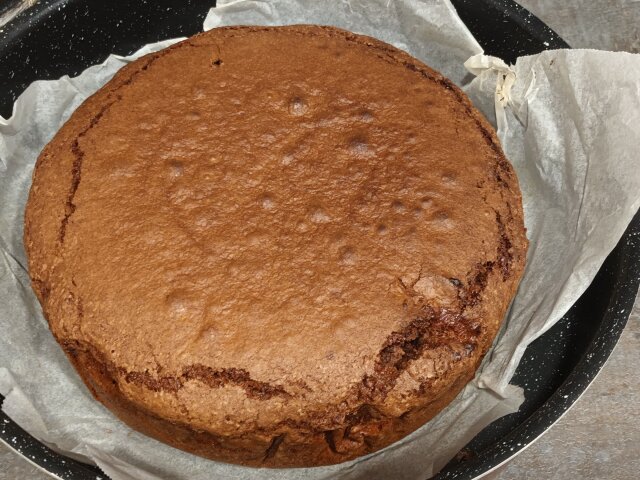 Negresă cu topping de cacao
